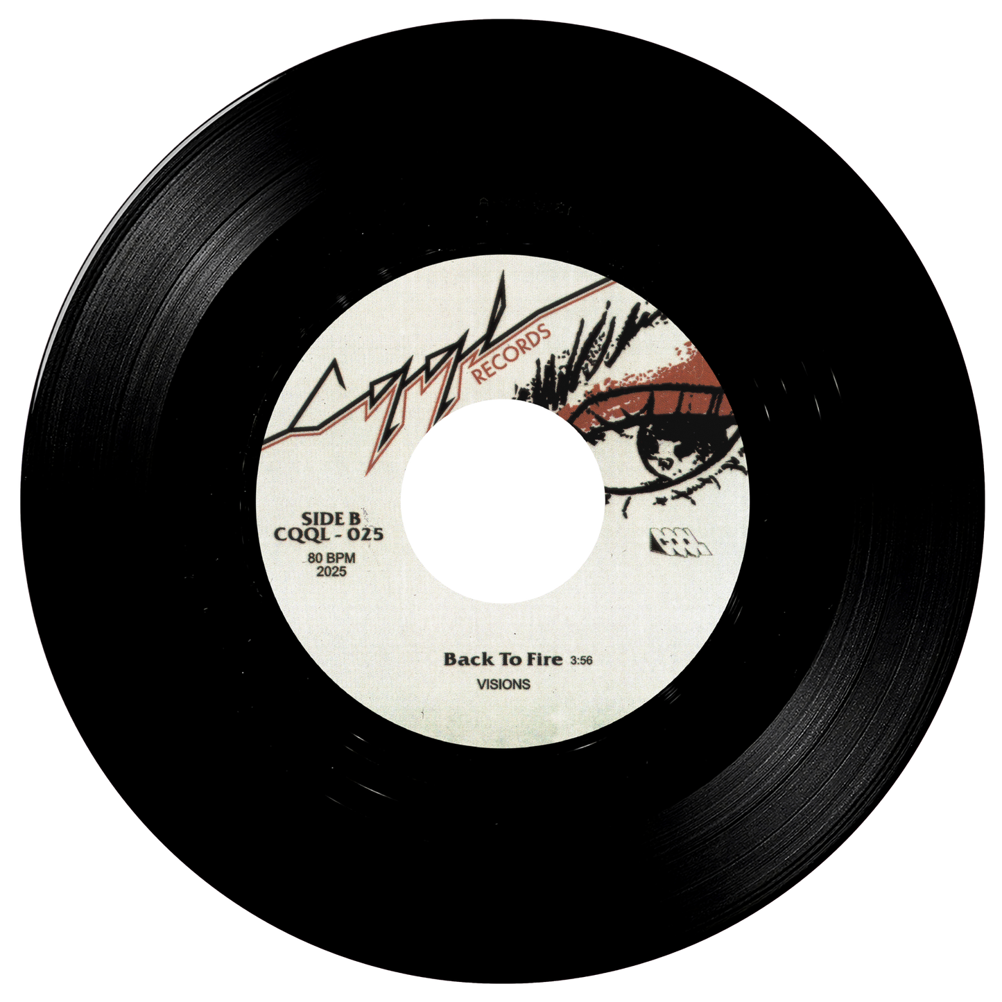 Visions “Reaching for the Infinite / Back to Fire” 7" Vinyl