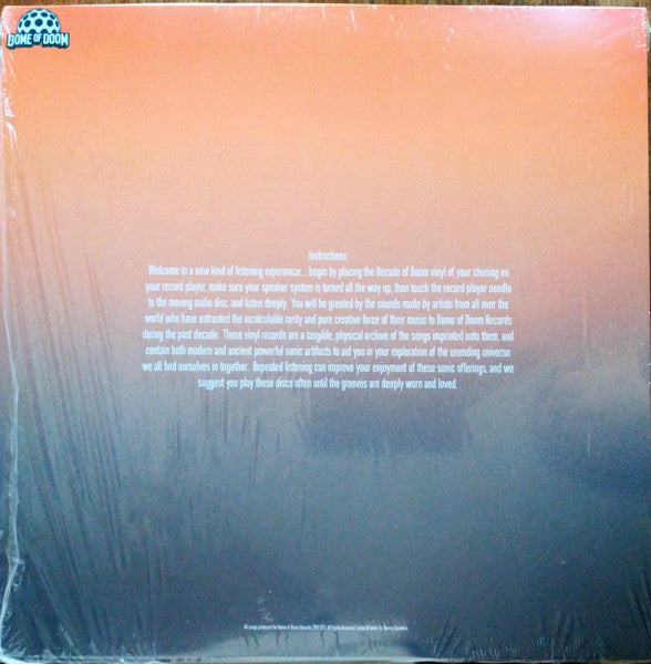 Various - Decade Of Doom. Dome Of Doom Records 10 Year Anniversary Compilation - Comp