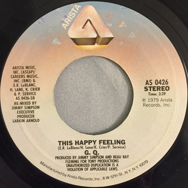 GQ - This Happy Feeling / Make My Dreams A Reality - 7