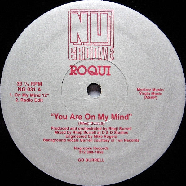 Roqui - You Are On My Mind - 12