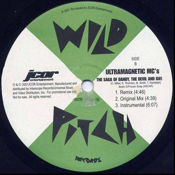 Ultramagnetic MC’s - Raise It Up / The Saga Of Dandy, The Devil And Day - 12