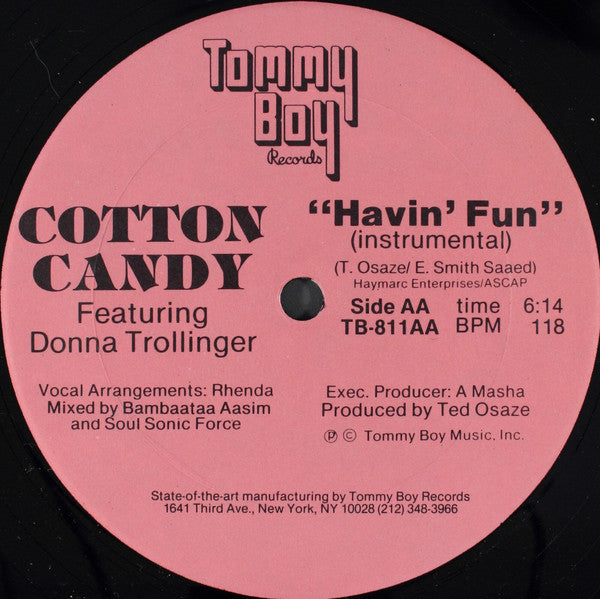 Cotton Candy Featuring Donna Trollinger - Havin’ Fun - 12