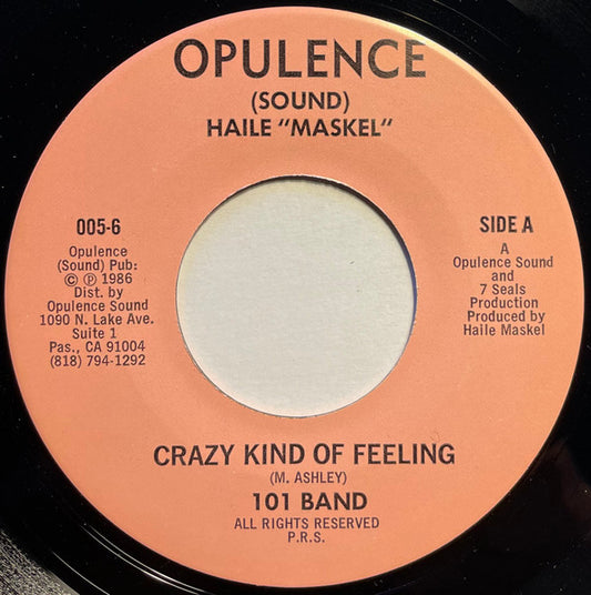 101 Band - Crazy Kind Of Feeling - 7
