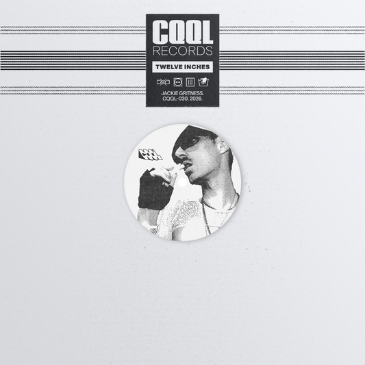 Album cover with a portrait of a person and 'CQQL Records' branding on a light gray background.