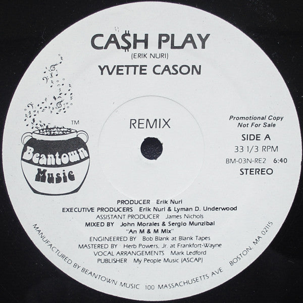 Yvette Cason - Ca$h Play (Remix) - 12