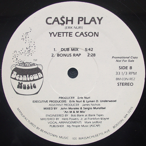 Yvette Cason - Ca$h Play (Remix) - 12