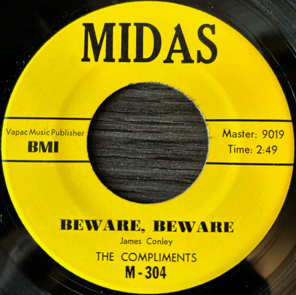 The Compliments - Beware Beware / Borrow Till Morning - 7
