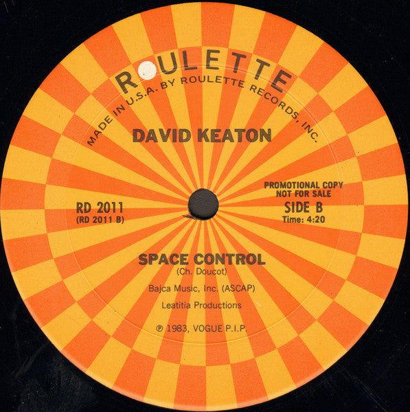 David Keaton - Gloria / Space Control - 12