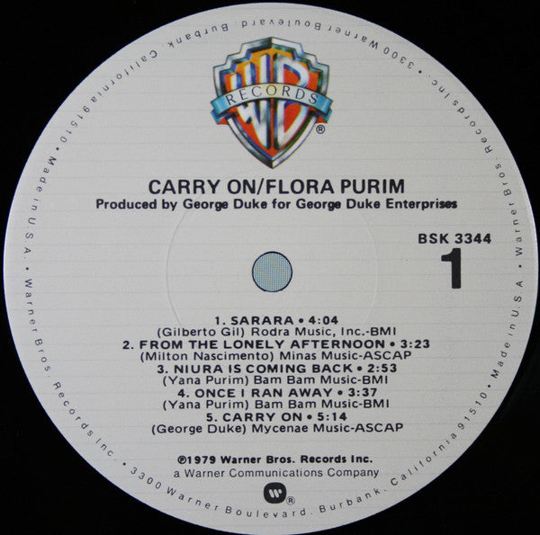 Flora Purin - Carry On - LP