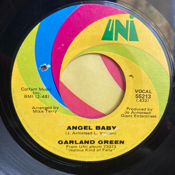 Garland Green - Angel Baby / You Played On A Player - 7