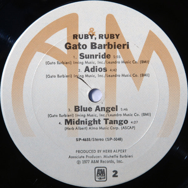 Gato Barbieri - Ruby, Ruby - LP