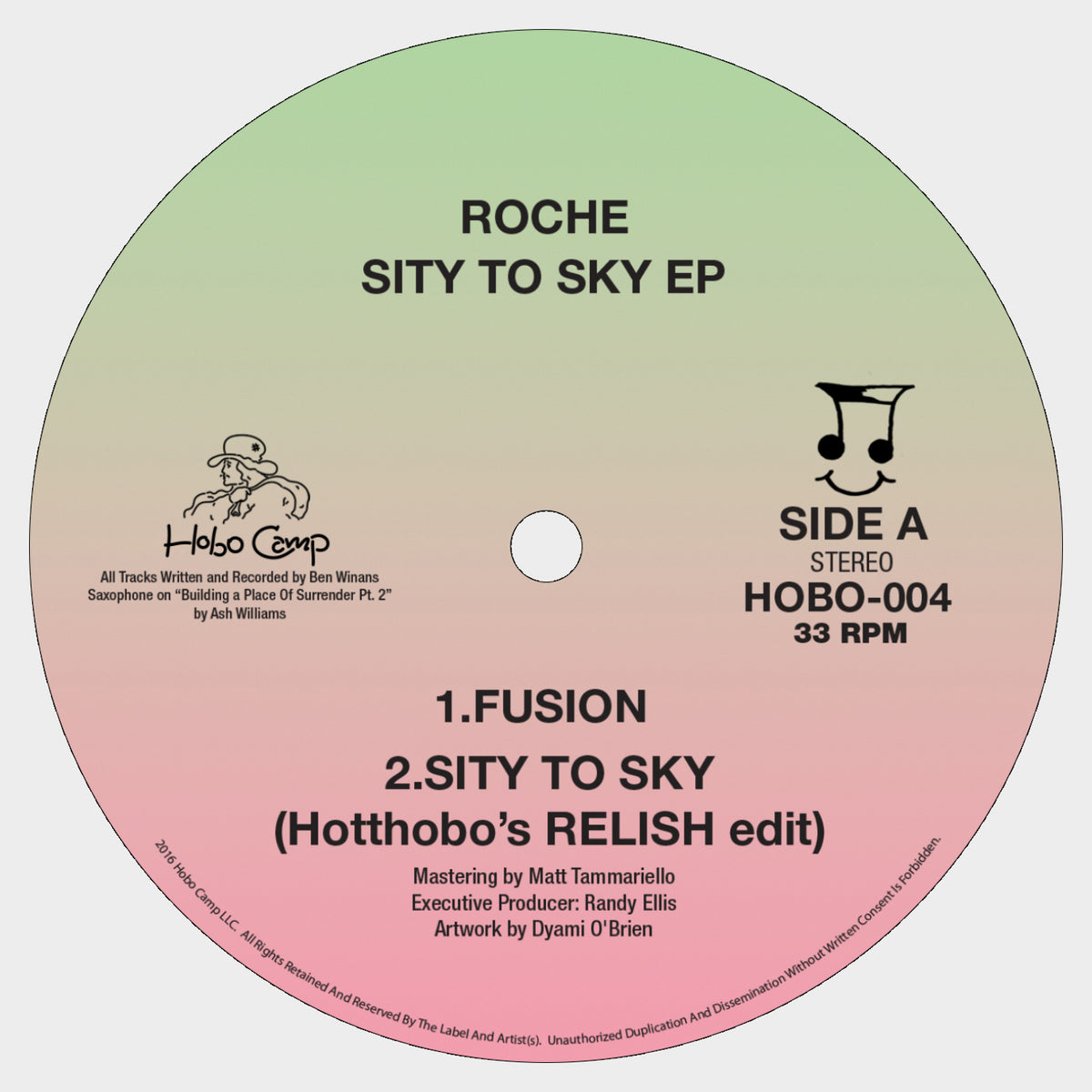 Roche - Sity To Sky - EP