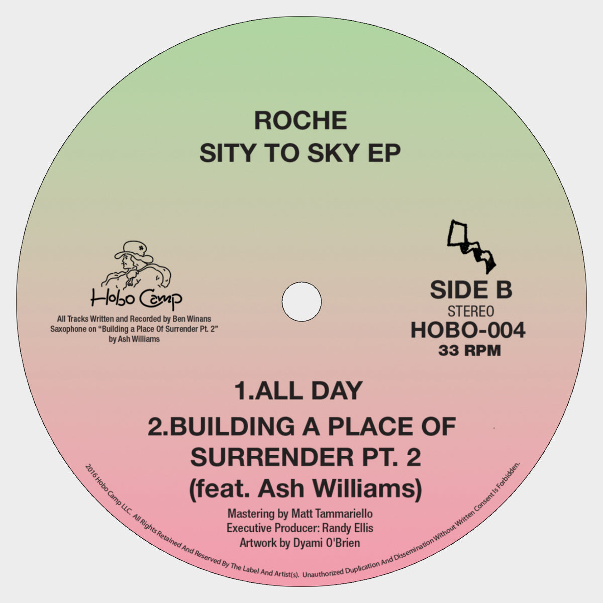 Roche - Sity To Sky - EP