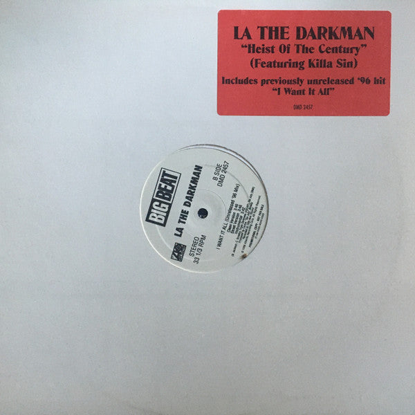 LA The Darkman - Heist Of The Century / I Want It All - 12