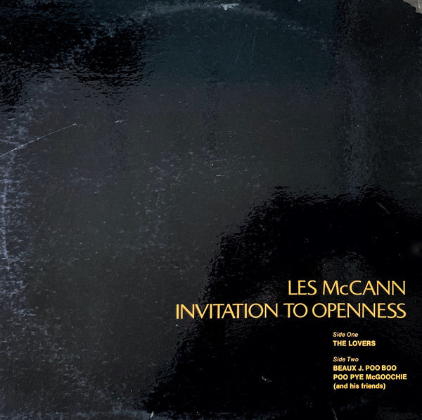 Les McCann - Invitation to Openness - LP