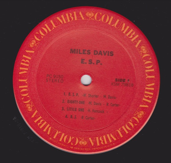 Miles Davis - E.S.P. - LP