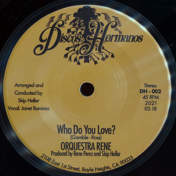 Orquestra Rene - Who Do You Love / To Say I Love You - 7
