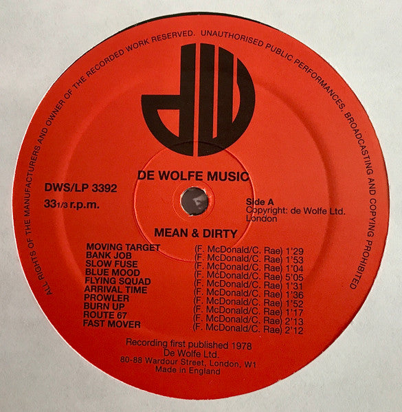 Patchwork - Mean & Dirty - LP