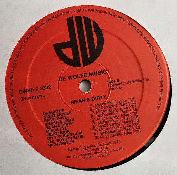Patchwork - Mean & Dirty - LP