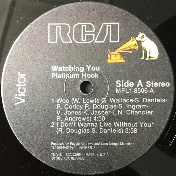 Platinum Hook - Watching You - LP