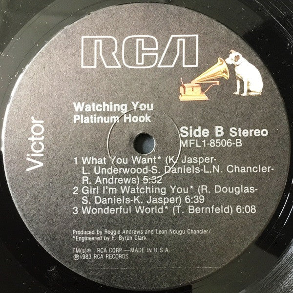 Platinum Hook - Watching You - LP