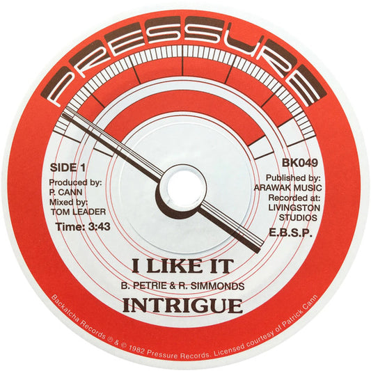 Intrigue - I Like It (Reissue) - 7