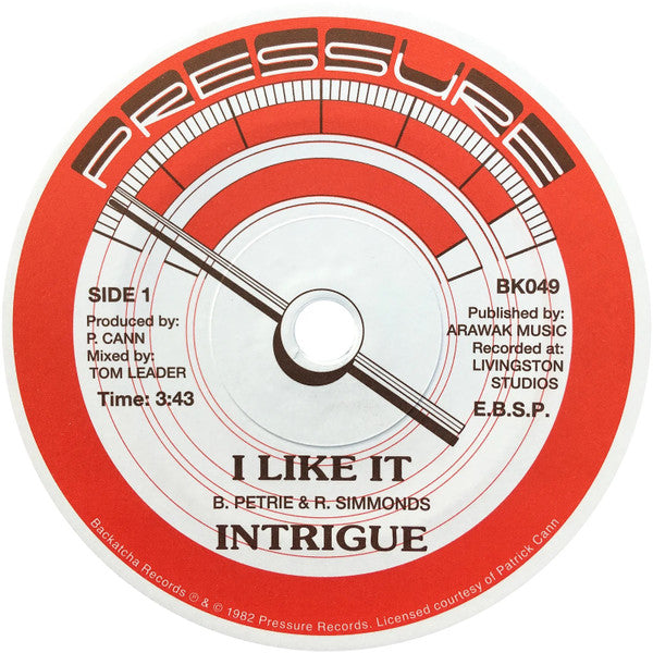 Intrigue - I Like It (Reissue) - 7