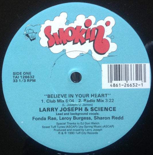 Larry Joseph and Science - Believe In Your Heart - 12