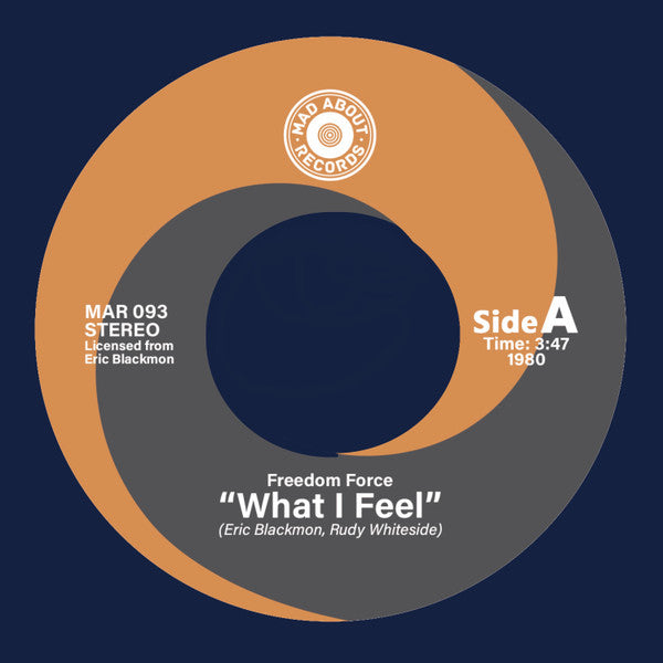 Freedom Force - What I Feel / Stop Running (Reissue) - 7