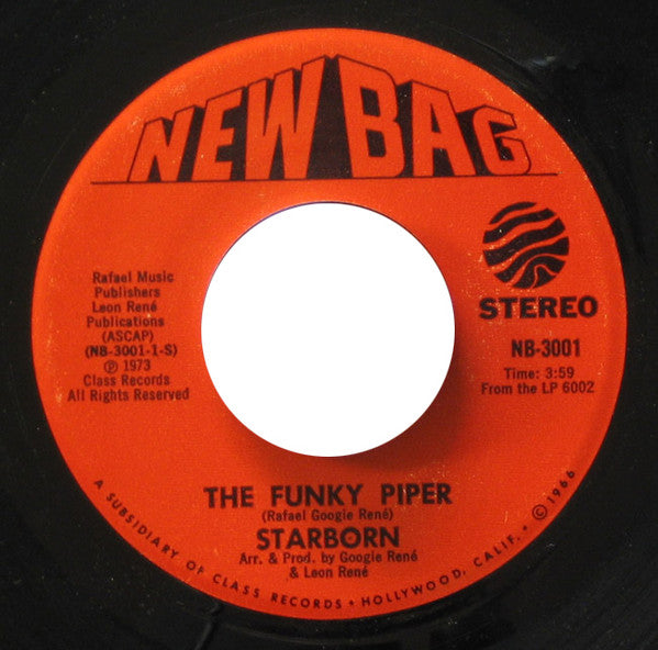 Starborn - The Funky Piper / What Does It Take - 7