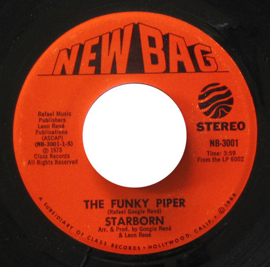 Starborn - The Funky Piper / What Does It Take - 7