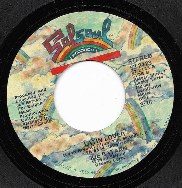 Joe Bataan - Sadie / Latin Lover - 7