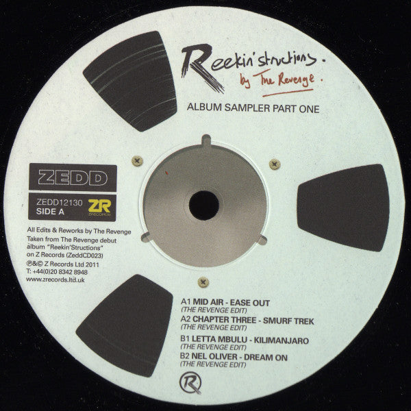 The Revenge - Reekin’Structions Album Sampler Pt. 1 - EP