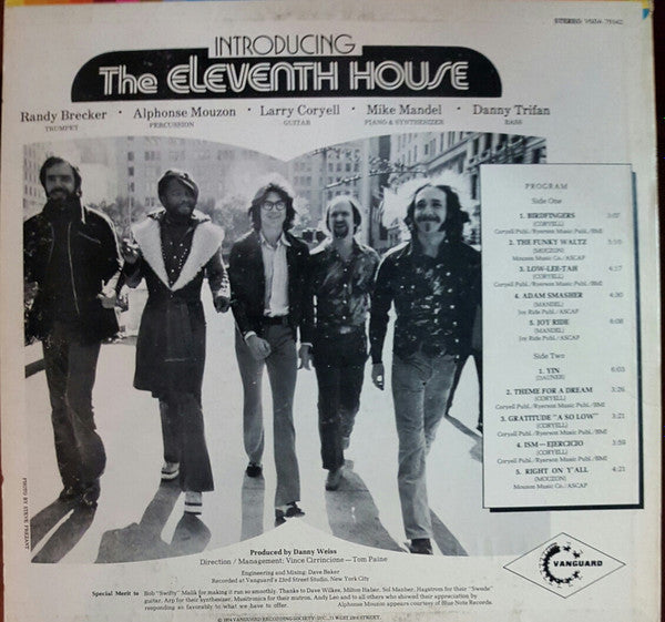 The Eleventh House with Larry Coryell - Introducing - LP