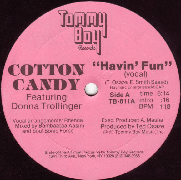 Cotton Candy Featuring Donna Trollinger - Havin’ Fun - 12