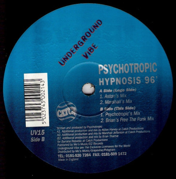 Psychotropic - Hypnosis 96’ - 12